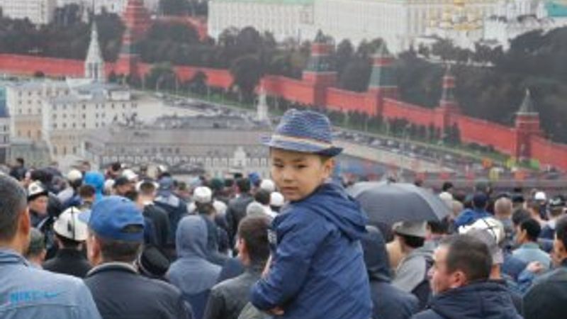 Moskova'da Ramazan Bayramı coşkusu