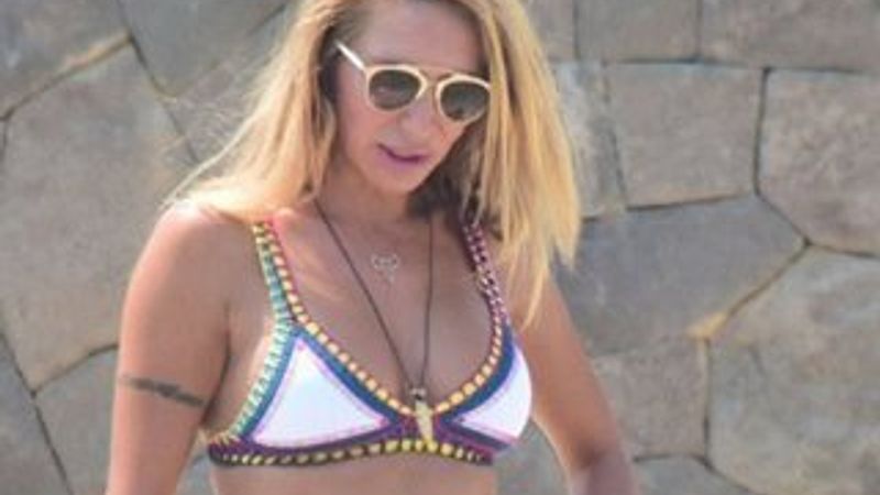 Reçber çifti Mikonos Adası'nda