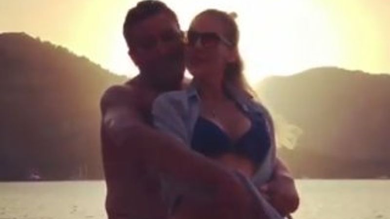 Petek Dinçöz eşiyle aşk tazeledi