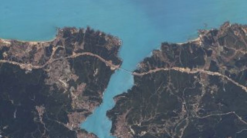 Yerli uydu RASAT İstanbul'u görüntüledi