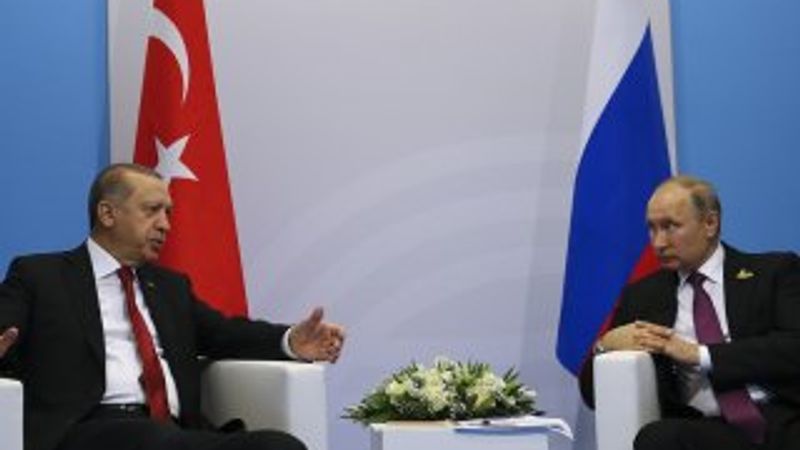 Hamburg'da Erdoğan-Putin görüşmesi