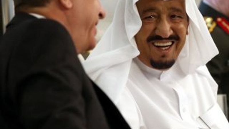 Cumhurbaşkanı Erdoğan Suudi Arabistan'da