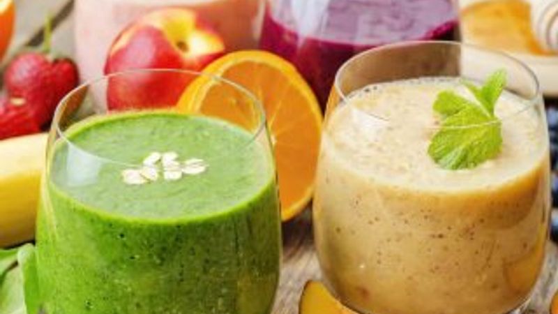 Sağlıklı ve lezzetli ferahlatan kokteyller