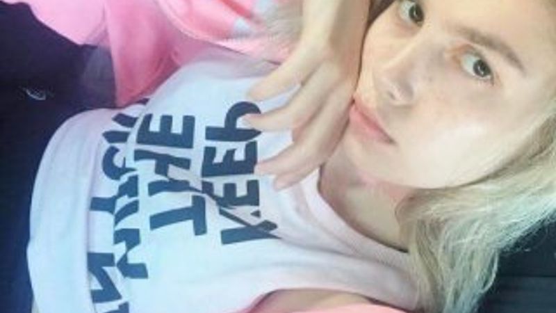 Aleyna Tilki tatilde