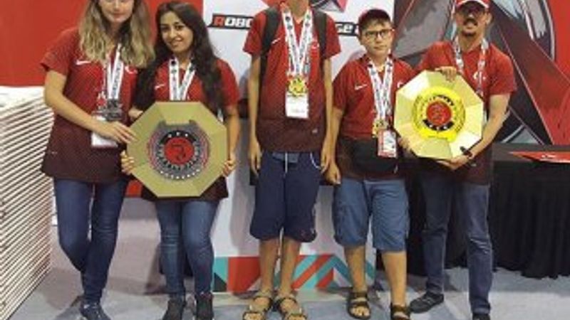 Antalya robot takımı dünya şampiyonu