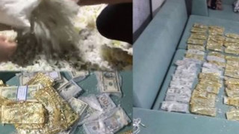 FETÖ'nün paraları yastıktan çıktı
