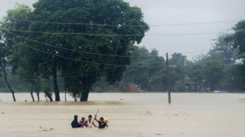 Nepal'de heyelan etkili oldu