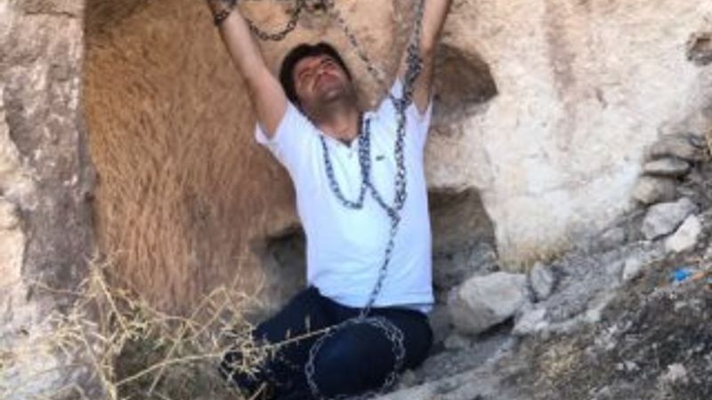 HDP'li vekilden Yeşilçam sahnelerini hatırlatan poz