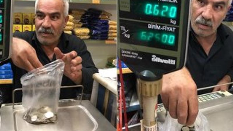 Ankaralı esnafın para sayma yöntemi