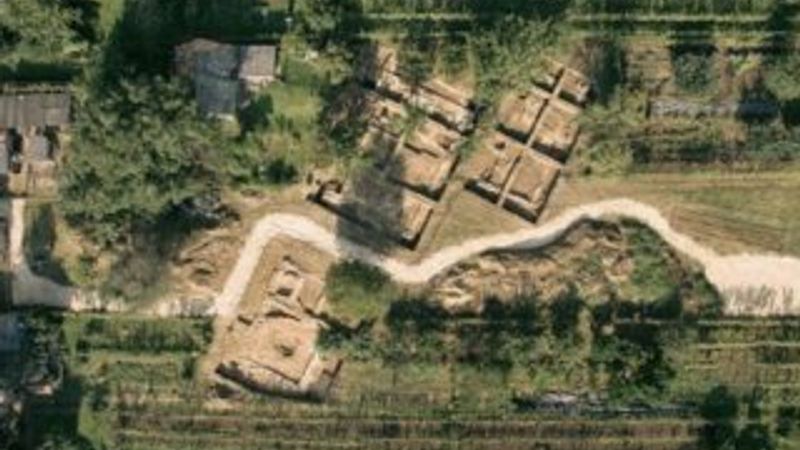 Zigetvar'da Kanuni Türbesi bulgularına ulaşıldı