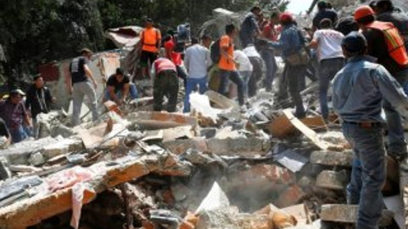 Meksika'da depremde ağır bilanço