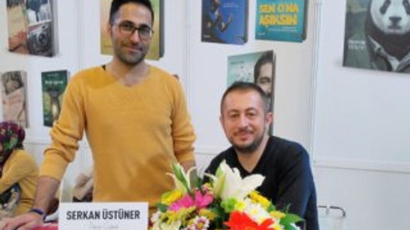 Gazeteci Serkan Üstüner, 36. İstanbul Kitap Fuarı'nda