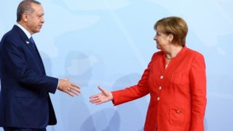 Erdoğan-Merkel görüşmesi