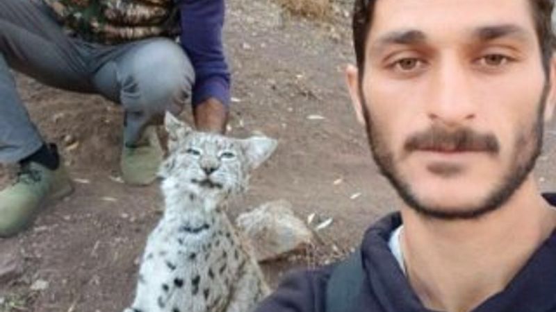 Vaşağı öldürüp poz vermenin cezası 8 bin lira