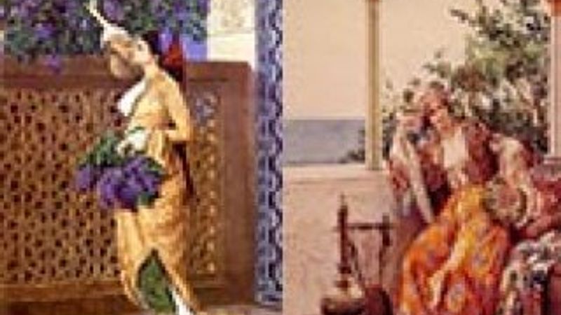 Divan şiirinde aşkı gönülden anlatmış beyitler