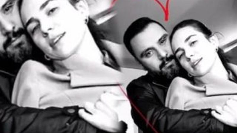 Alişan üşüyen sevgilisini sarılarak ısıttı