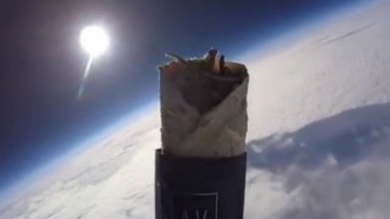 Uzaya kebap gönderen Türk