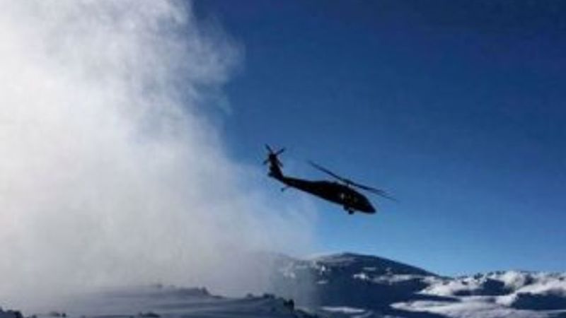 Tendürek Dağı'nda terör operasyonu