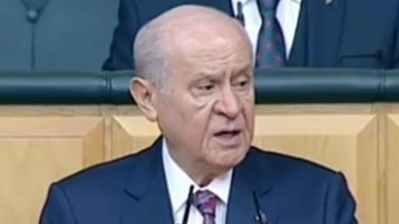 MHP lideri Bahçeli grup toplantısında