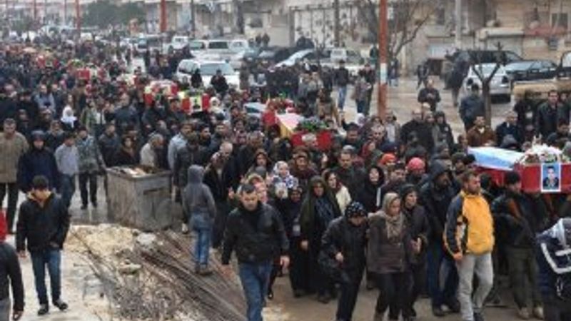 YPG'lilerin cesetleri gömülmeye götürüldü