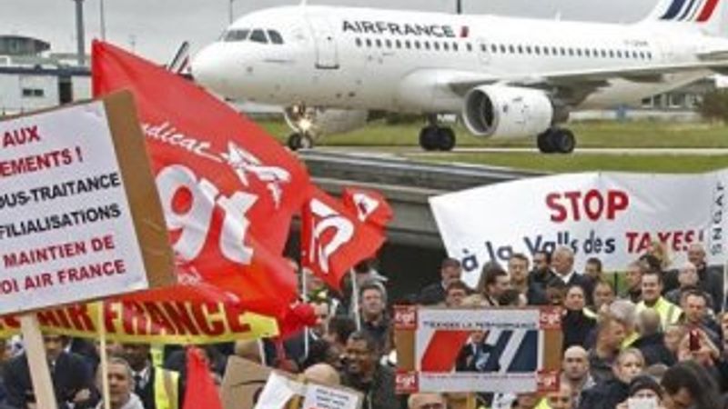 Fransa'da grev mevsimi başlıyor