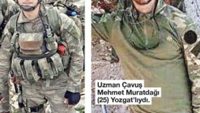 Zeytin Dalı'nda şehit olan askerlerin naaşına ulaşıldı