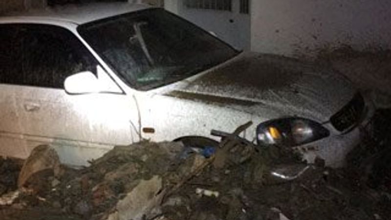 Bursa’da bir köy, sel suları altında kaldı