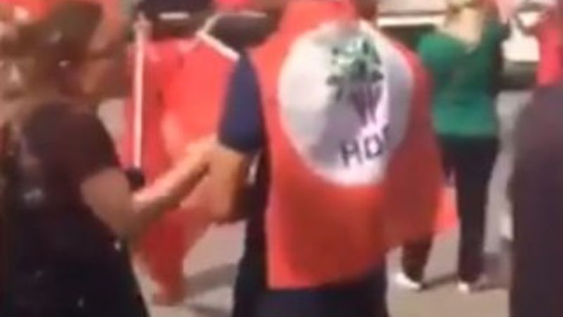 CHP'nin mitingine giden HDP'li