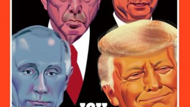 Alman Spiegel'in kapağında Erdoğan