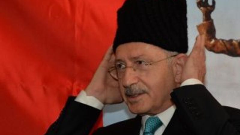 Kılıçdaroğlu kalpak taktı