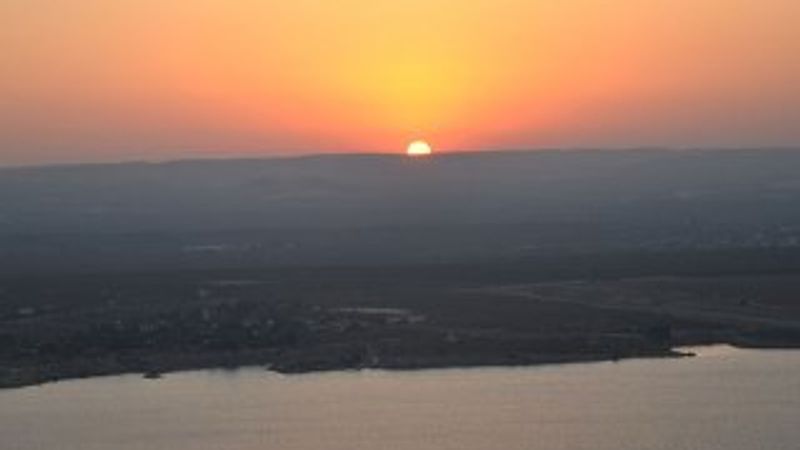 Gün doğumunu Zeugma'da karşıladılar