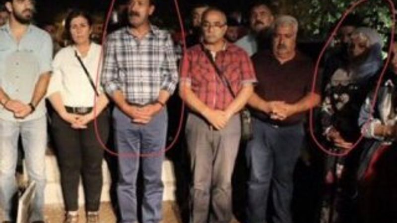 PKK cenazesine katılan HDP'lilerin küstahlığı