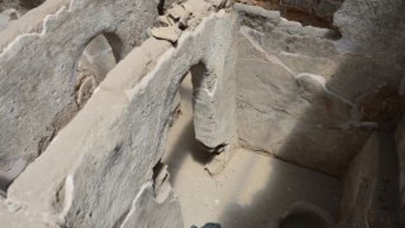 Emeviler döneminde yapılan tuvaletler bulundu