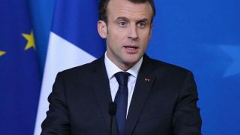 Macron'a verilen destek düştü