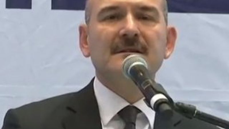 İçişleri Bakanı Süleyman Soylu'nun gözyaşları