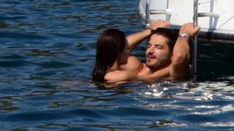 Ebru Şallı sevgilisiyle tatilde