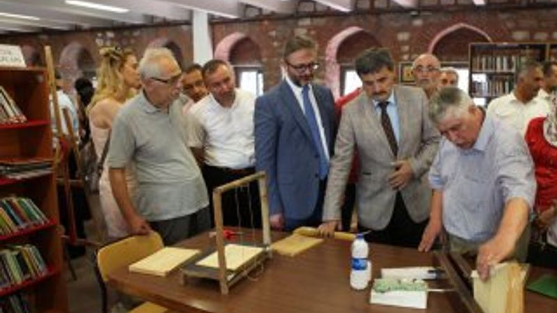 Geleneksel Türk İslam Sanatında Ciltleme sergisi açıldı