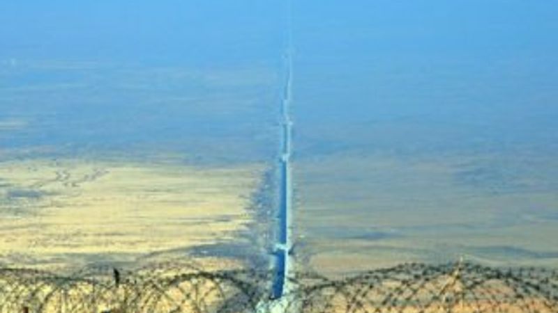 İran sınırına güvenlik duvarı yapıldı