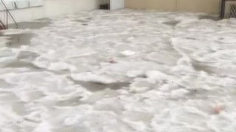 Suudi Arabistan’a kar yağdı