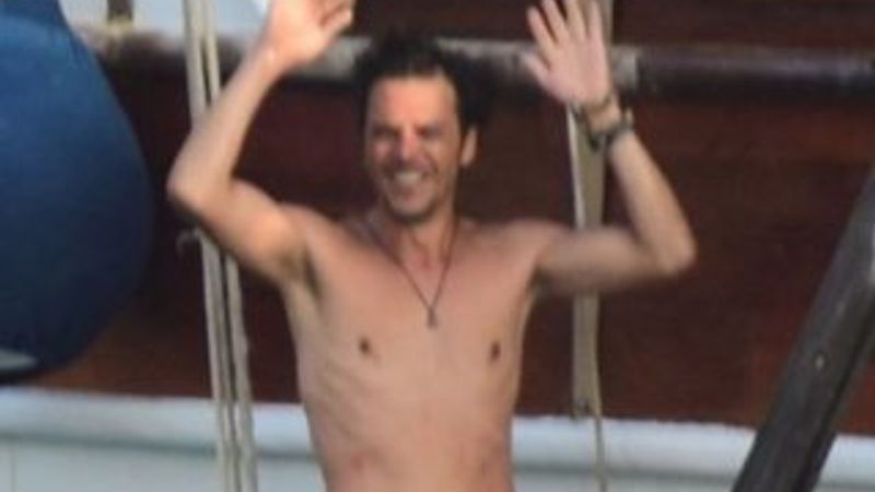 Mehmet Günsür tatilde