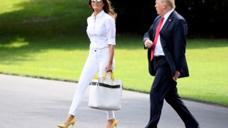 Melania LeBron'dan taraf oldu