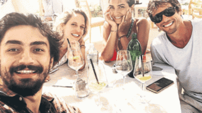 Tuba Büyüküstün İtalya'da