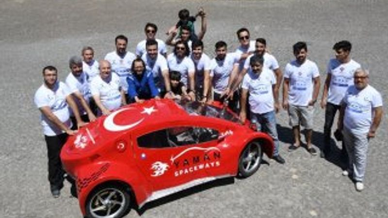 Adıyaman Üniversitesinden elektrikli yarış arabası