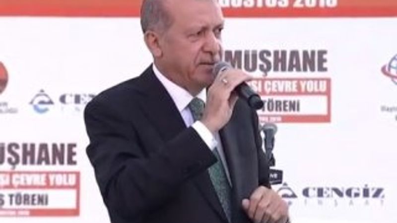 Başkan Erdoğan Gümüşhane'de