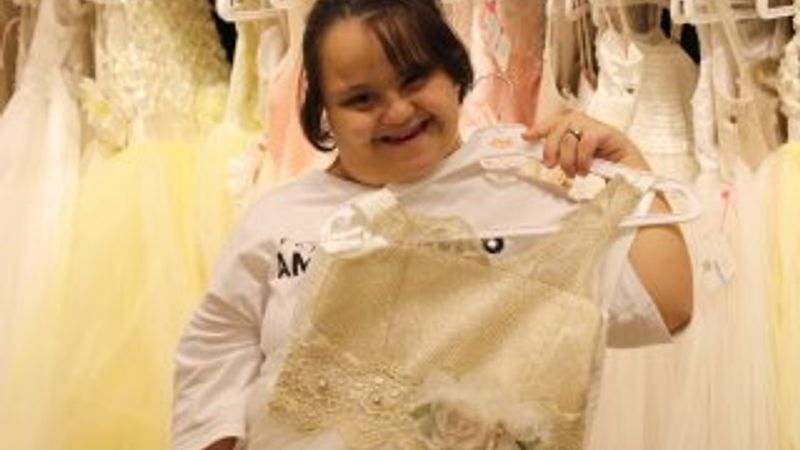 Down sendromlu çocuğun bayramlık sevinci