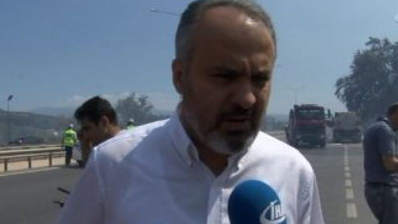 Bursa'daki yangında rant iddiası belediye başkanına soruldu