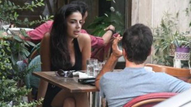 Teoman objektiflere yakalandı