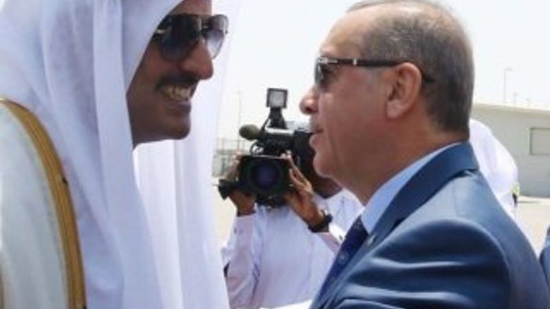 Başkan Erdoğan Katar Emiri ile görüştü