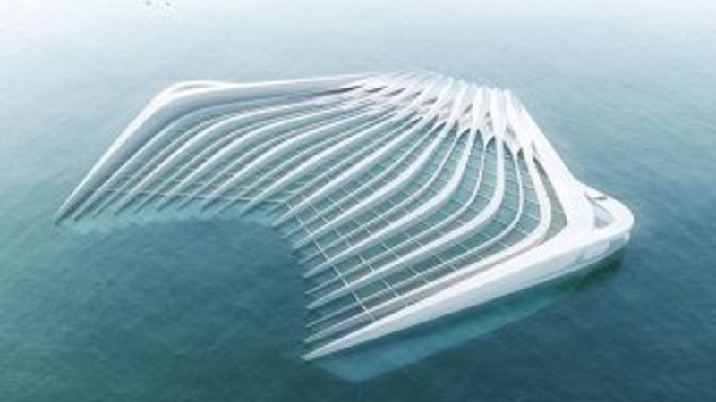 Yüzen Tarak plastik toplayacak