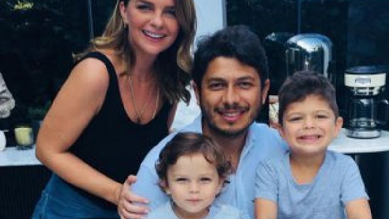 Pelin Karahan'dan eşine kutlama mesajı